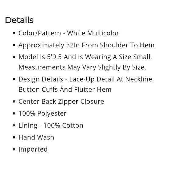 NWOT Rosewater Remi laced up mini dress - Picture 7 of 9